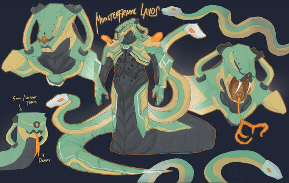 Monsterframe Lavos Monsterframe Lavos