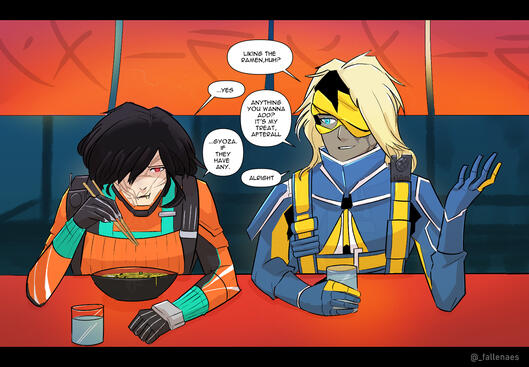 Protoframe Valkyr and Mesa