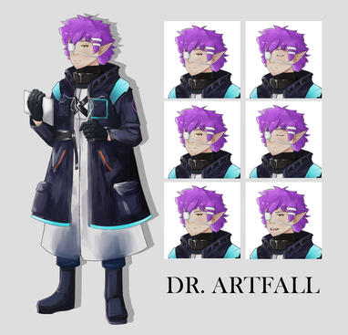 Rendered - My Arknights OC